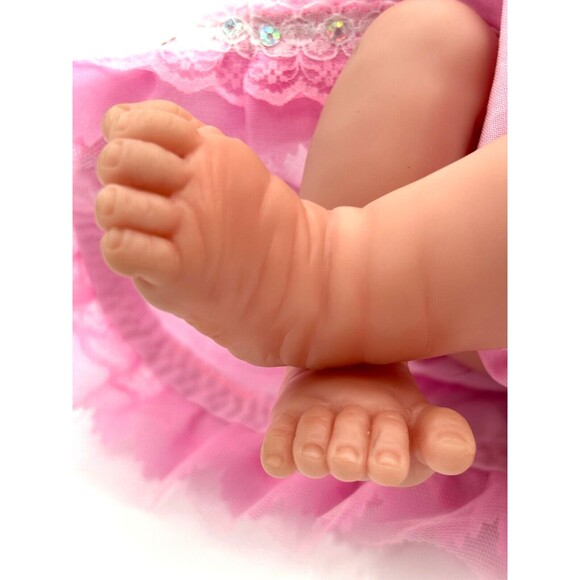 Berenguer Realistic Newborn Baby Girl 02-10 Life Like Sparkly Blue Eyes Precious - Picture 15 of 16